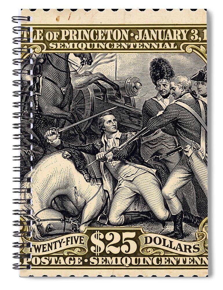 Battle of Princeton $25 - Spiral Notebook