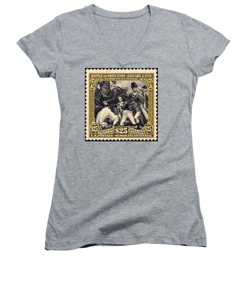Battle of Princeton $25 - Women's V-Neck