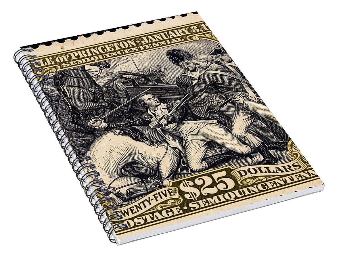 Battle of Princeton $25 - Spiral Notebook
