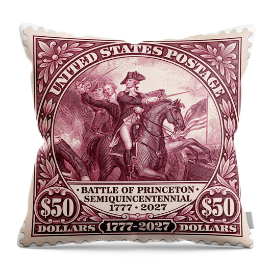 Battle of Princeton $50 - Throw Pillow