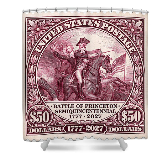Battle of Princeton $50 - Shower Curtain