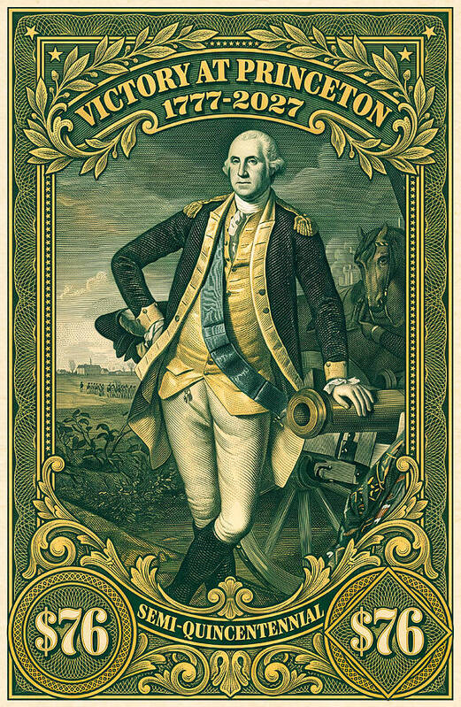 Battle of Princeton $76 - Art Print