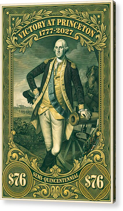 Battle of Princeton $76 - Acrylic Print