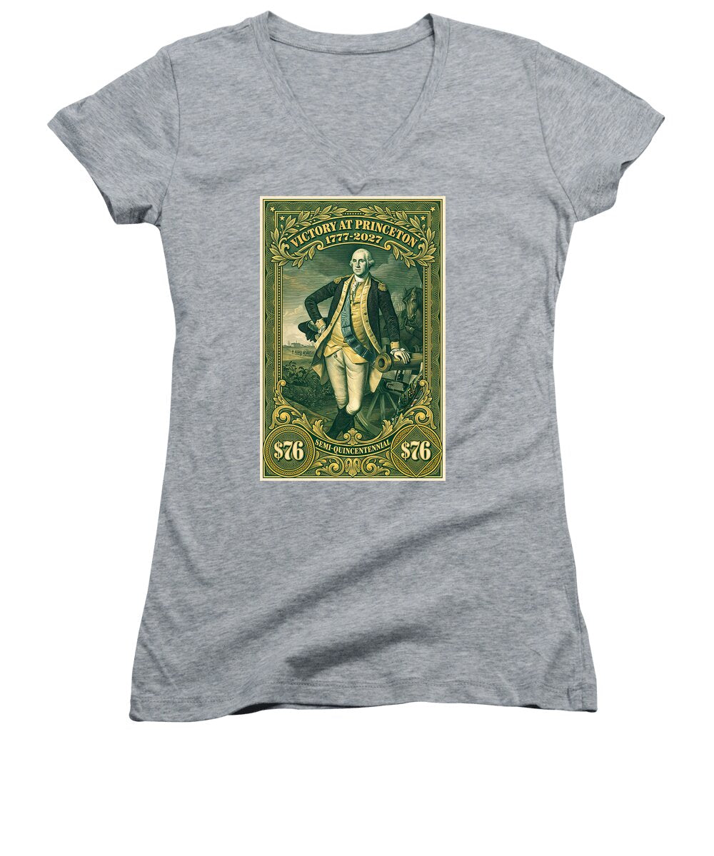 Battle of Princeton $76 - Women's V-Neck