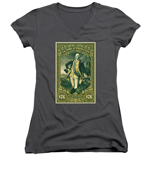Battle of Princeton $76 - Women's V-Neck