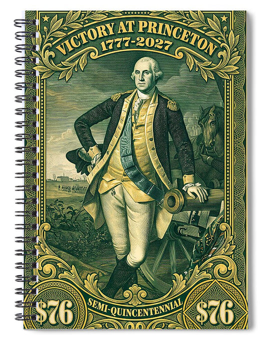 Battle of Princeton $76 - Spiral Notebook