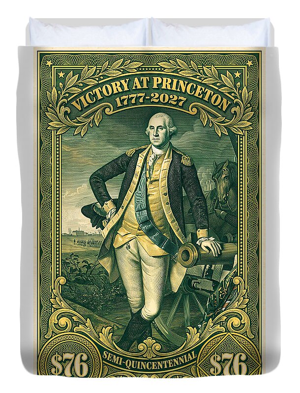 Battle of Princeton $76 - Duvet Cover
