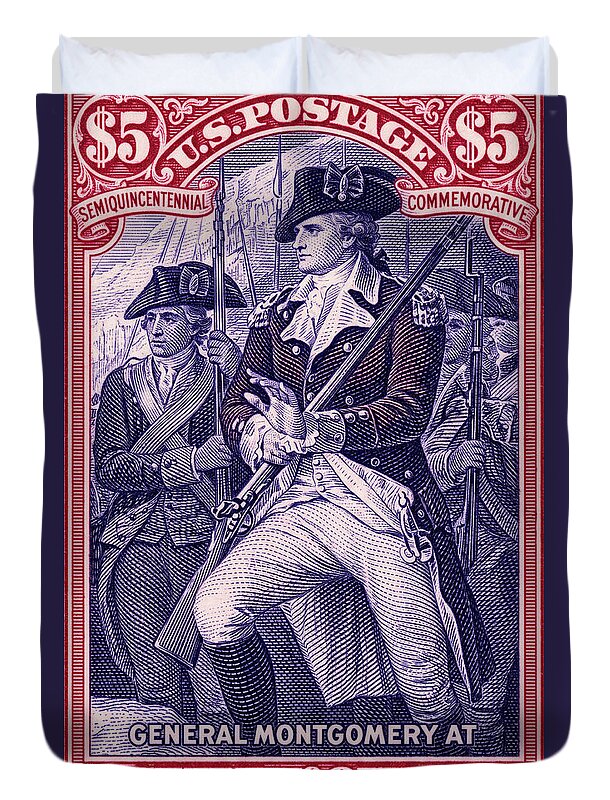 Battle of Quebec $5 - Duvet Cover