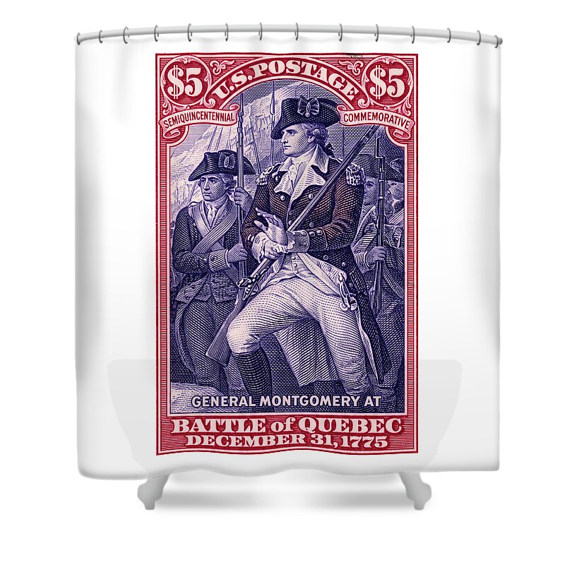 Battle of Quebec $5 - Shower Curtain