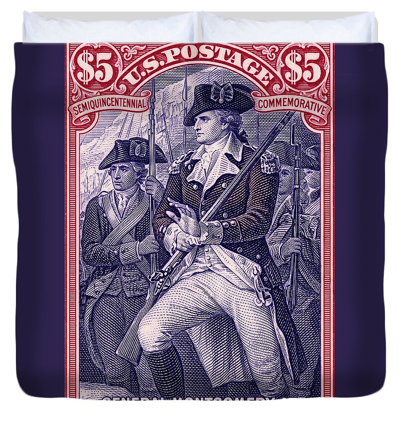 Battle of Quebec $5 - Duvet Cover
