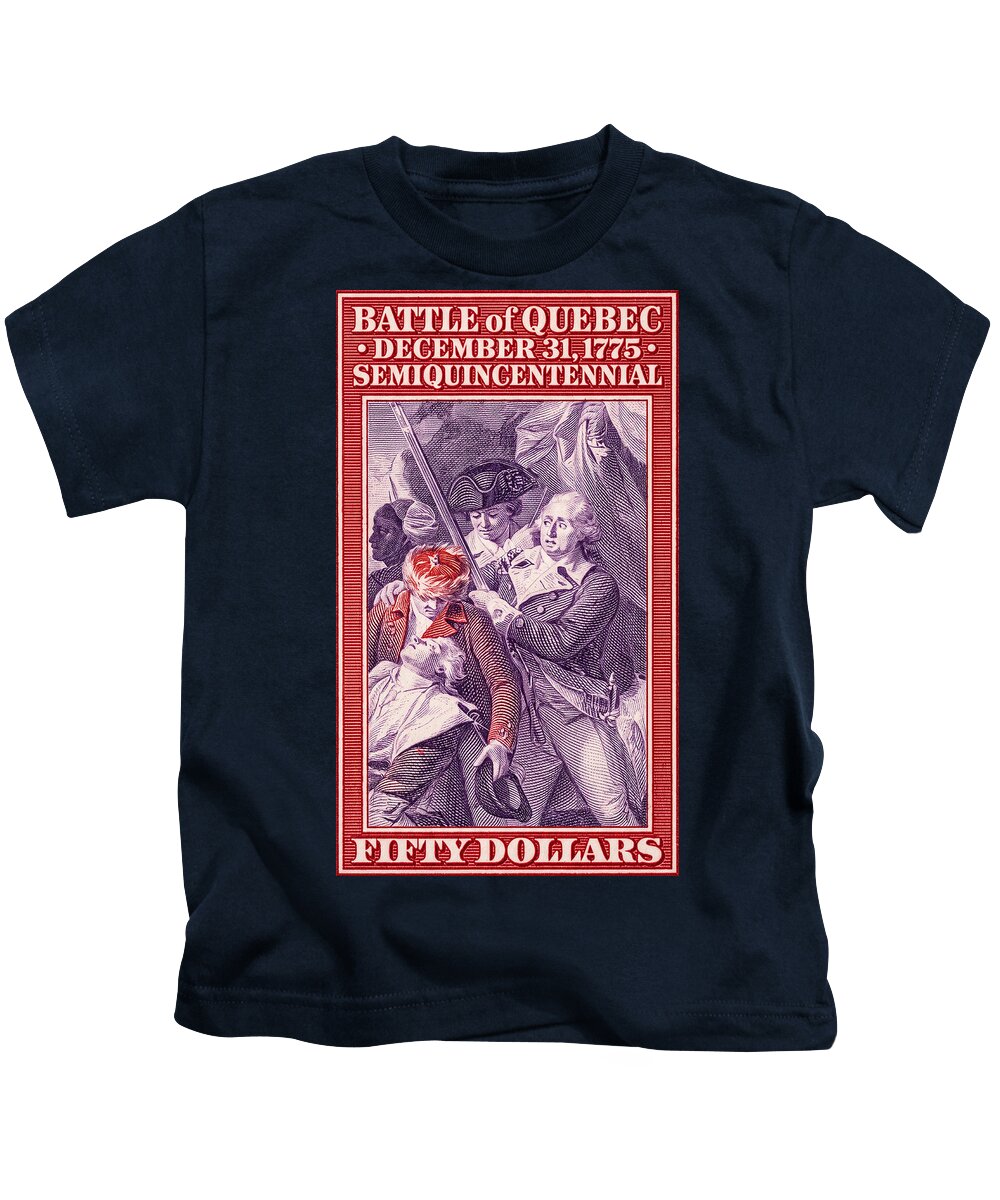 Battle of Quebec $50 - Kids T-Shirt