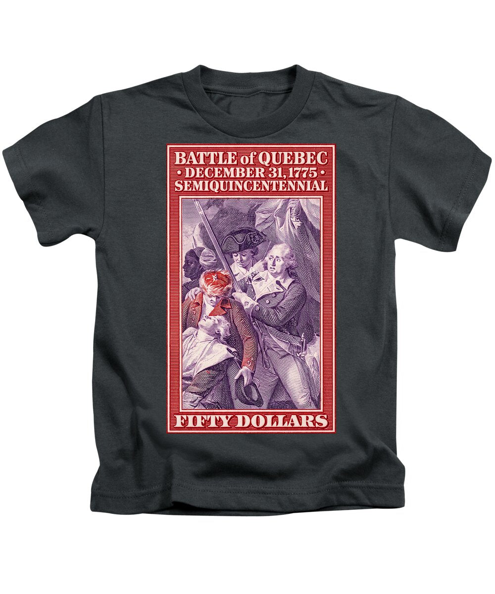 Battle of Quebec $50 - Kids T-Shirt