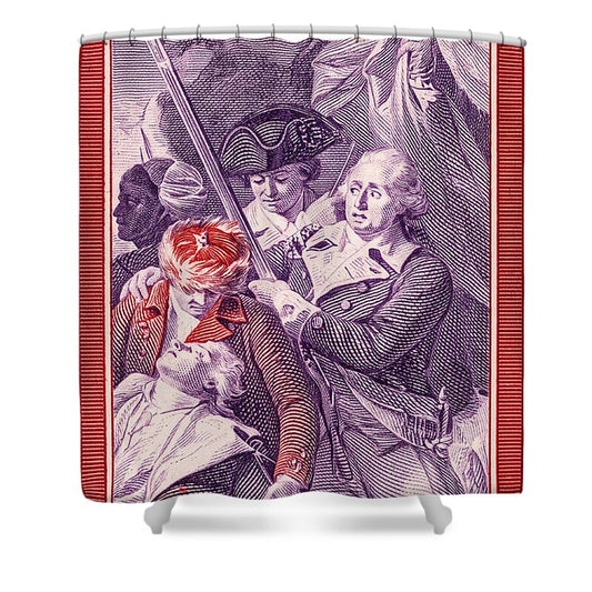 Battle of Quebec $50 - Shower Curtain