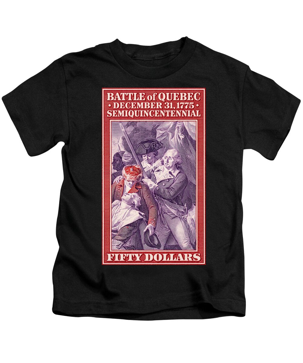 Battle of Quebec $50 - Kids T-Shirt