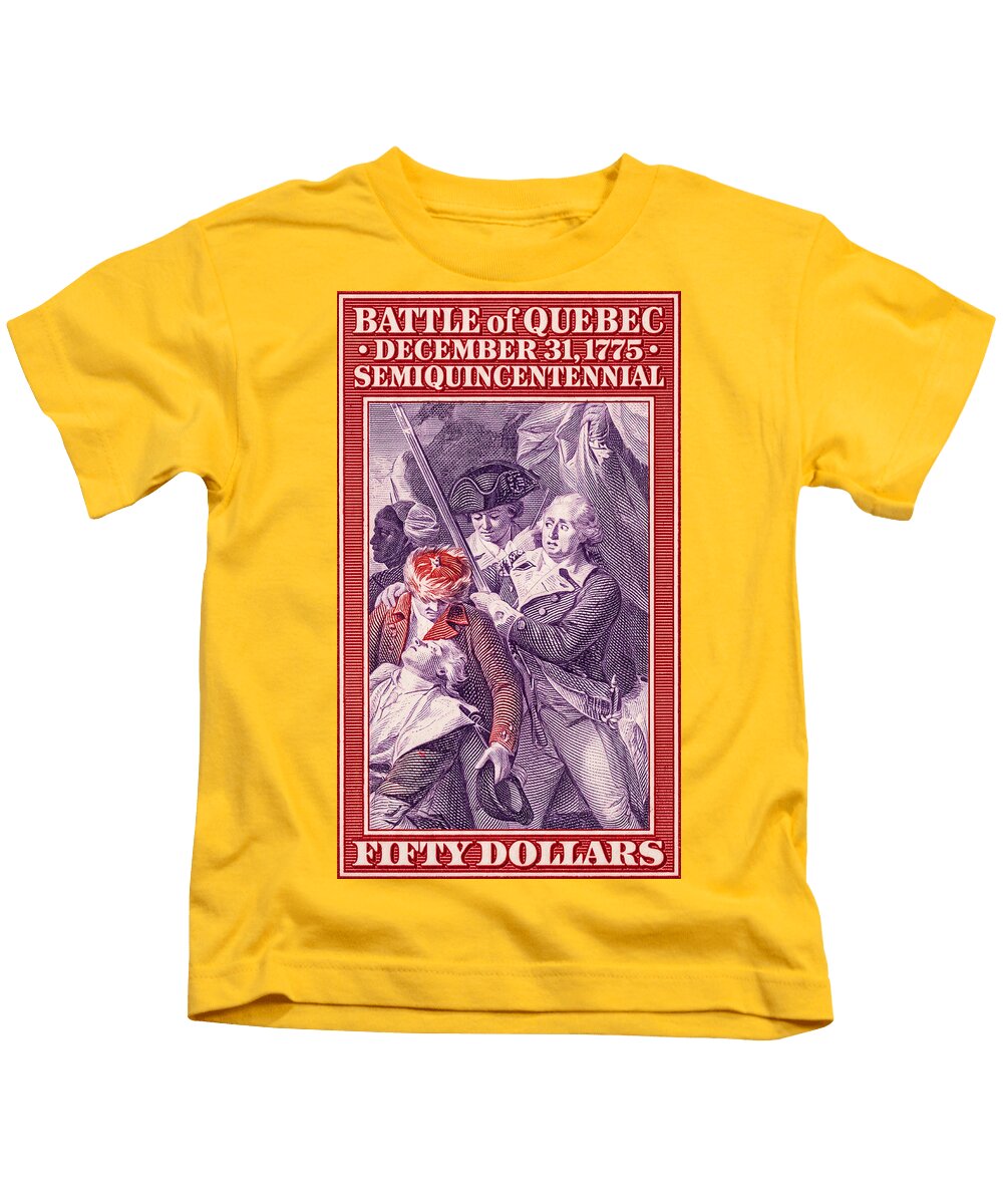 Battle of Quebec $50 - Kids T-Shirt