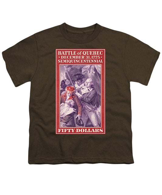 Battle of Quebec $50 - Youth T-Shirt