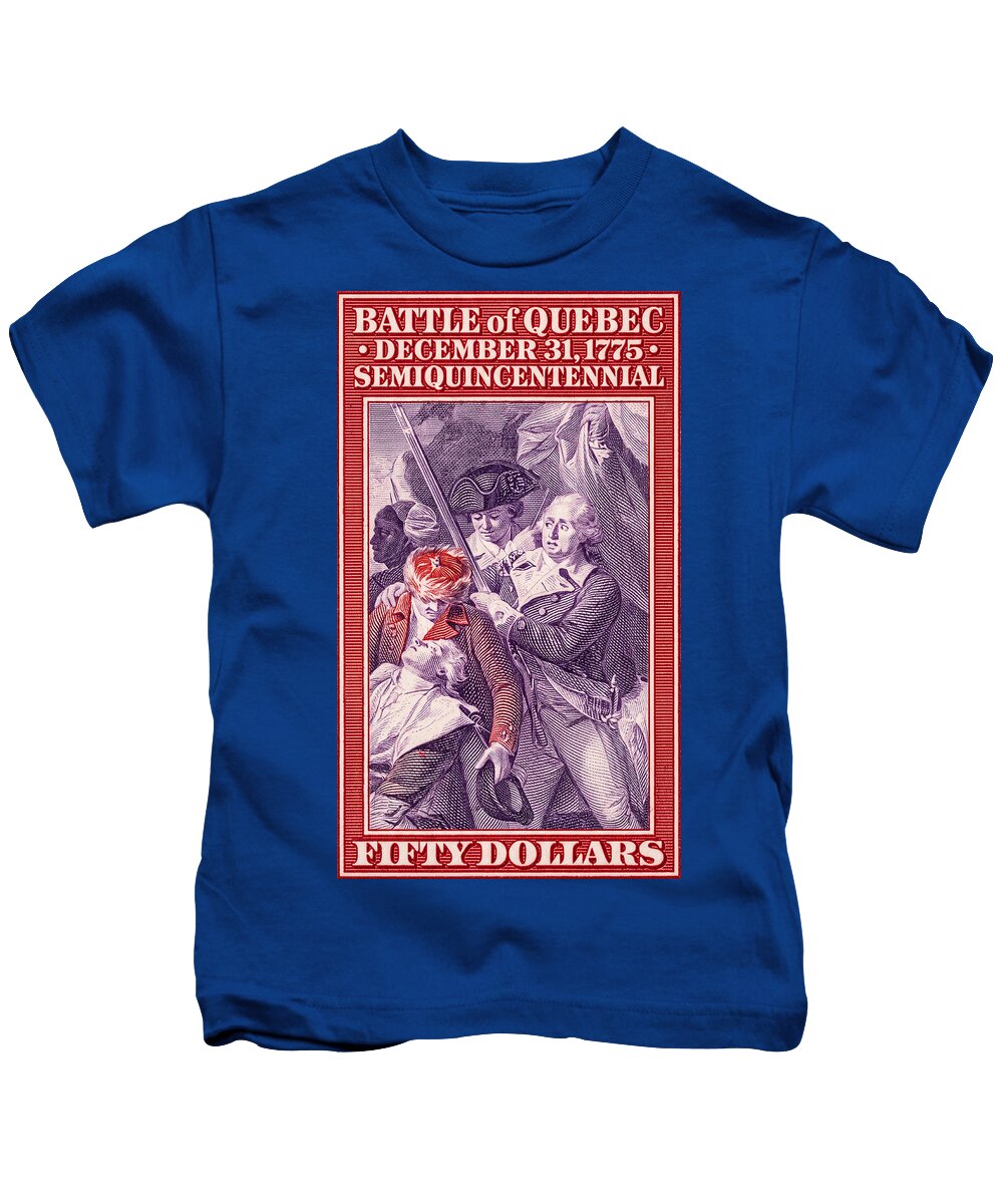 Battle of Quebec $50 - Kids T-Shirt