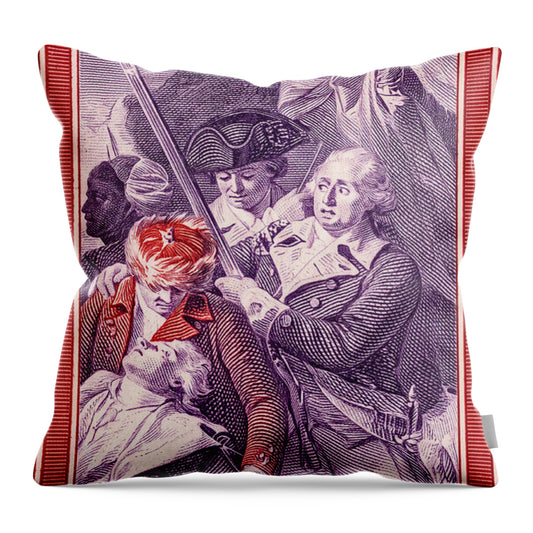Battle of Quebec $50 - Throw Pillow