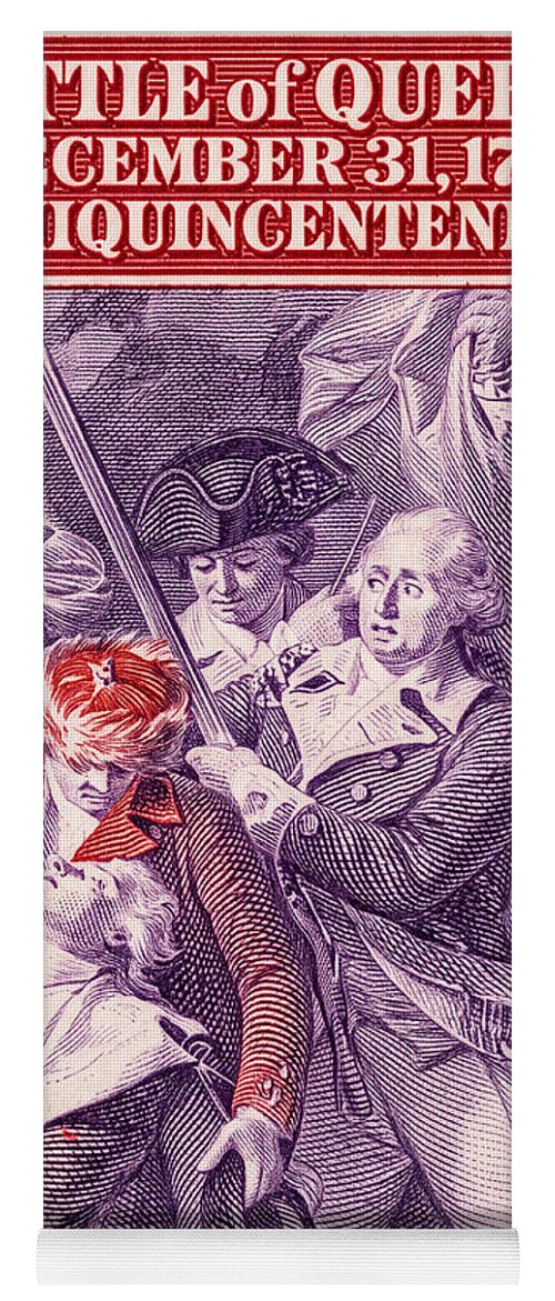 Battle of Quebec $50 - Yoga Mat