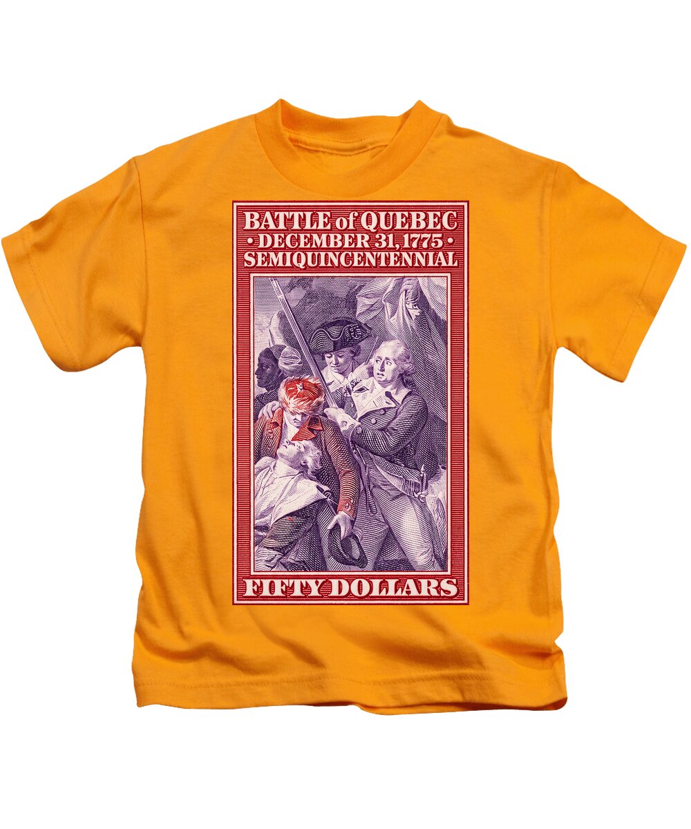 Battle of Quebec $50 - Kids T-Shirt
