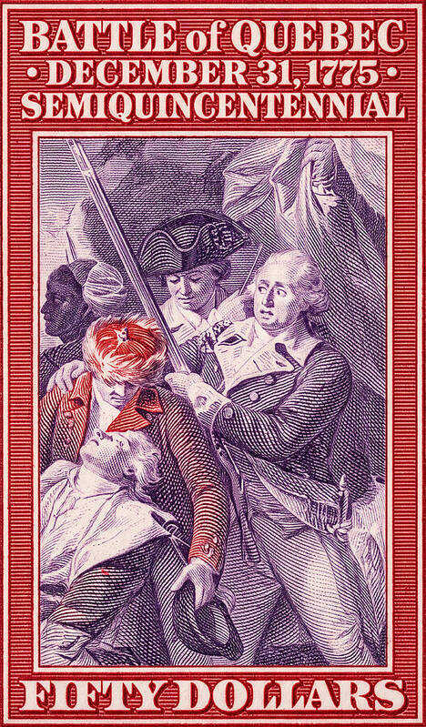 Battle of Quebec $50 - Art Print