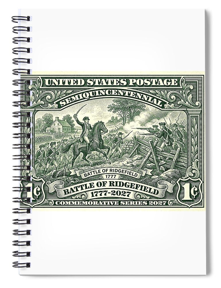 Battle of Ridgefield 1c - Spiral Notebook