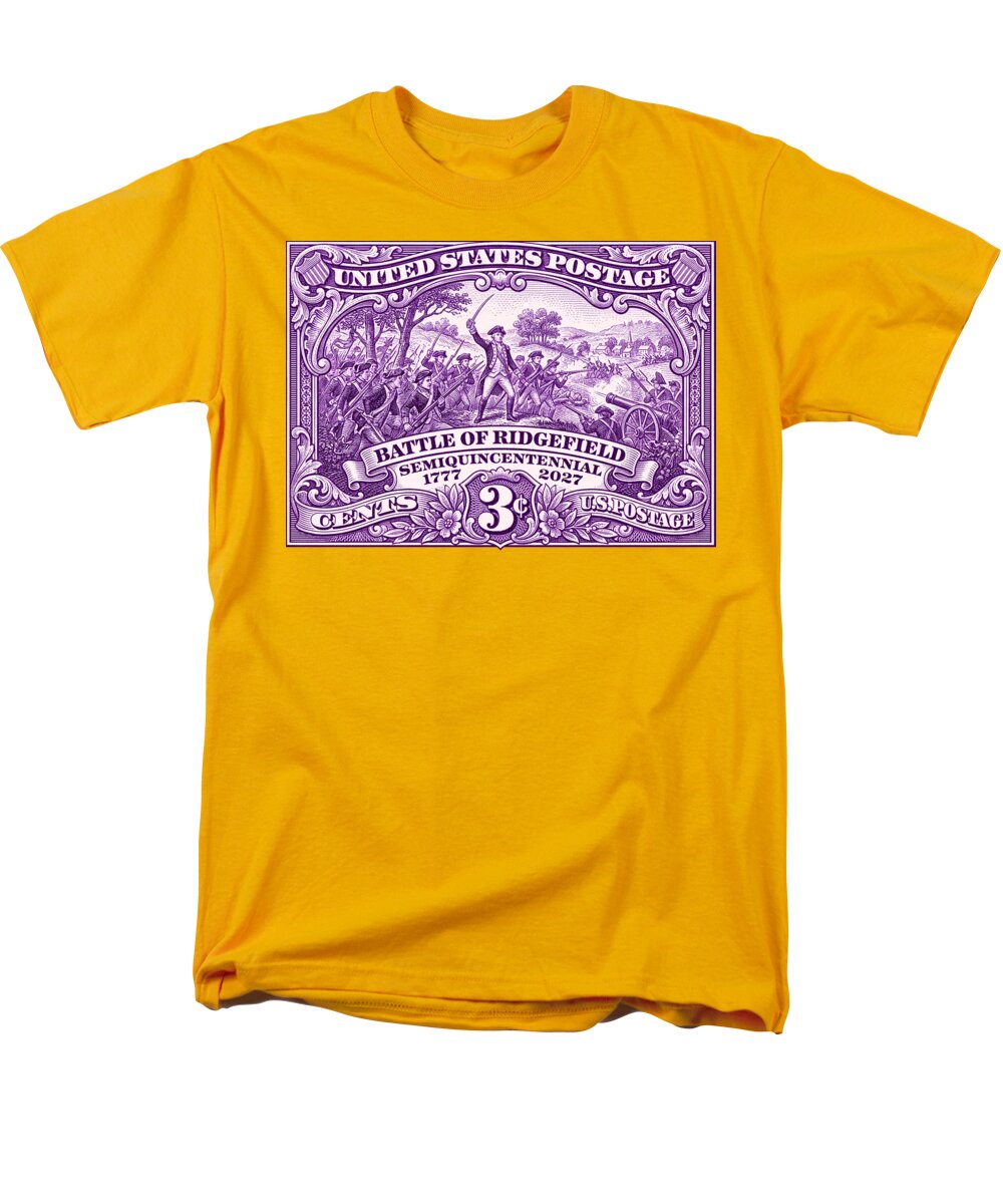 Battle of Ridgefield 3c - Men's T-Shirt  (Regular Fit)