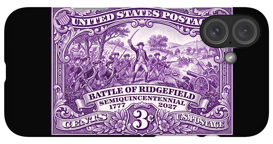 Battle of Ridgefield 3c - Phone Case