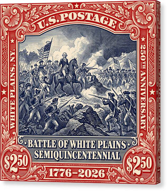 Battle of White Plains $2.50 - Canvas Print