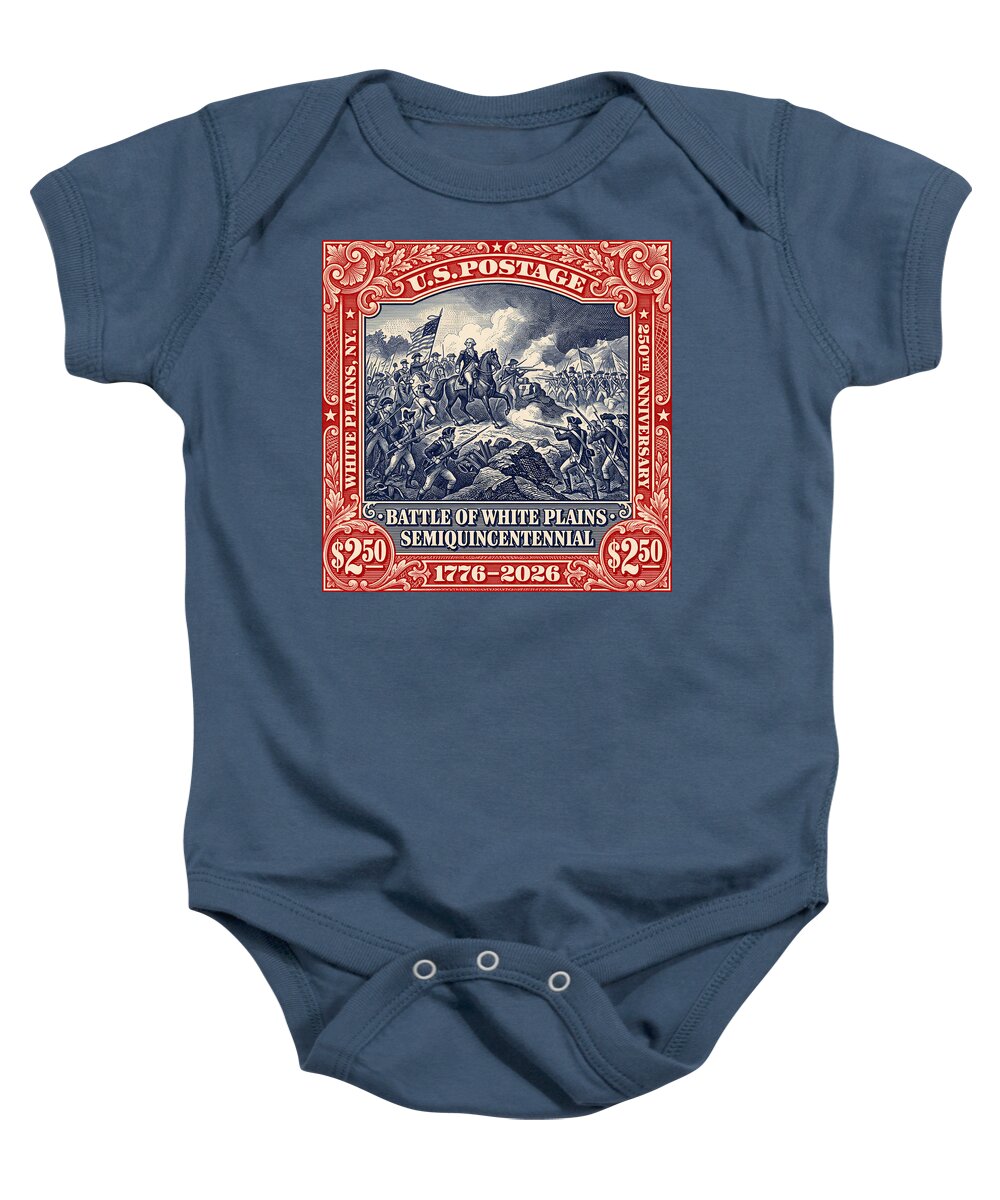Battle of White Plains $2.50 - Baby One-Piece