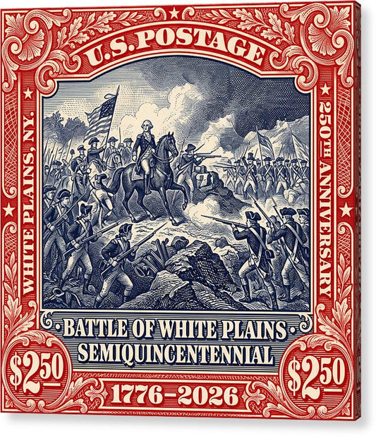 Battle of White Plains $2.50 - Acrylic Print