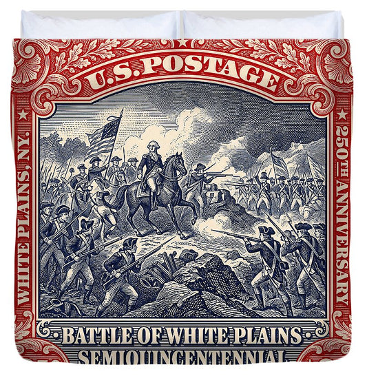 Battle of White Plains $2.50 - Duvet Cover