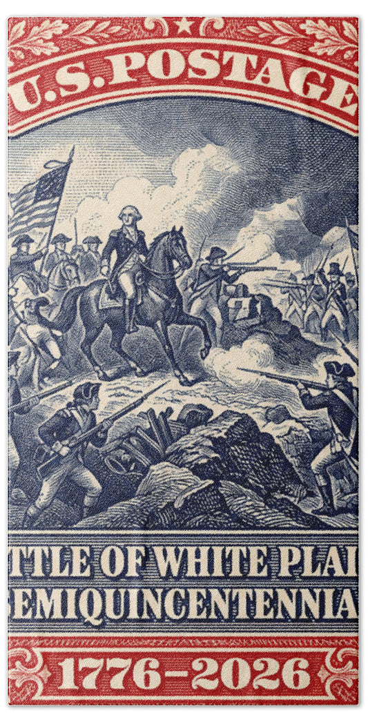 Battle of White Plains $2.50 - Bath Towel