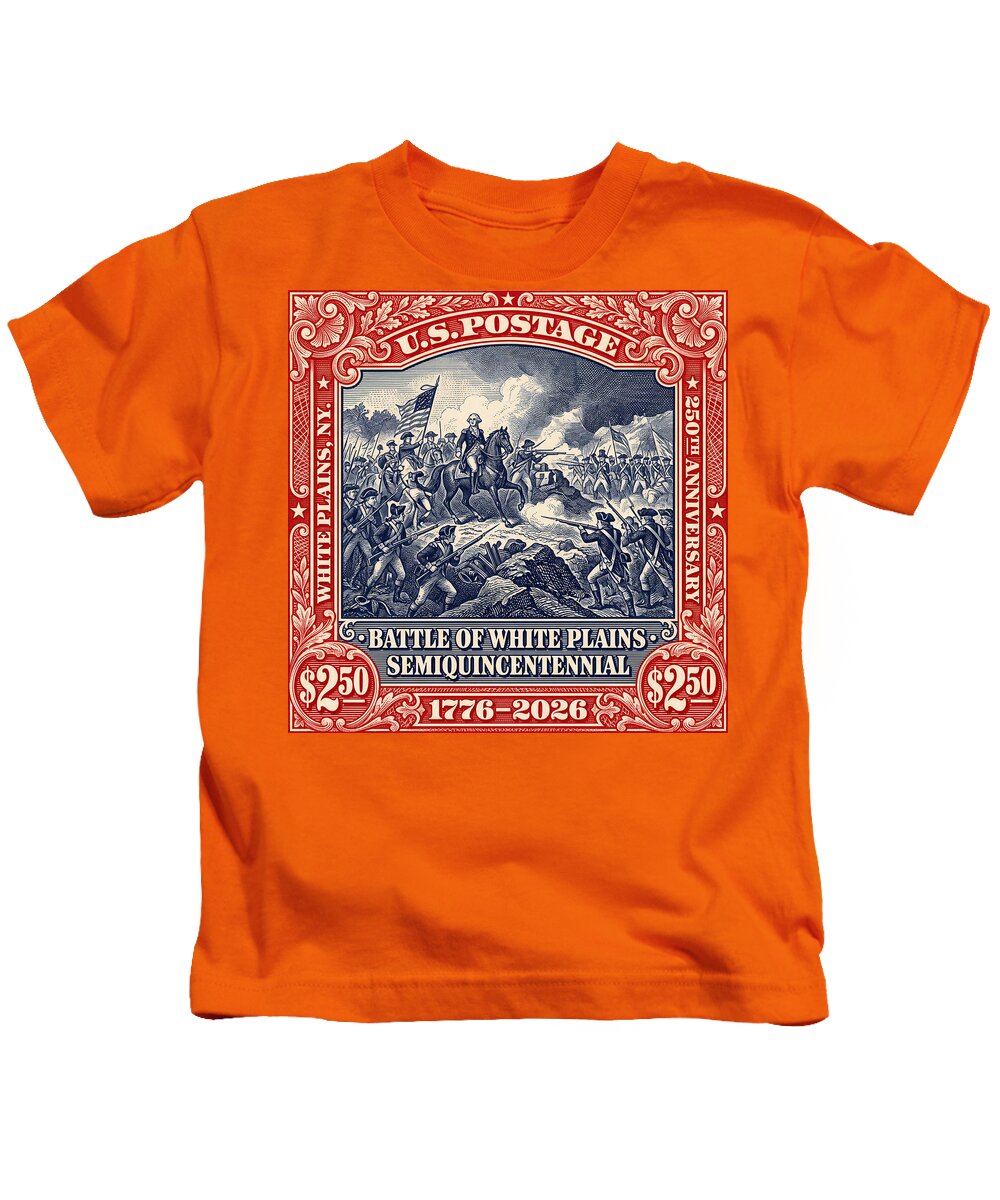 Battle of White Plains $2.50 - Kids T-Shirt