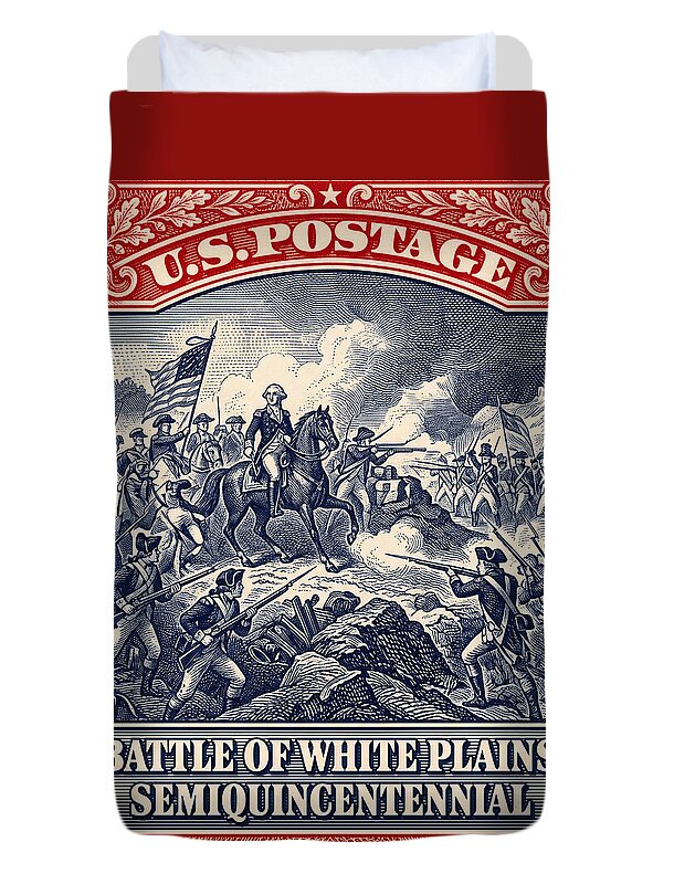 Battle of White Plains $2.50 - Duvet Cover