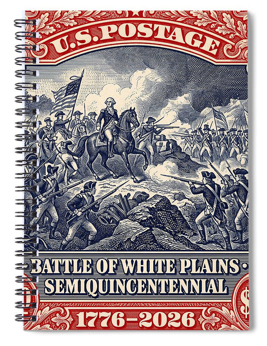 Battle of White Plains $2.50 - Spiral Notebook
