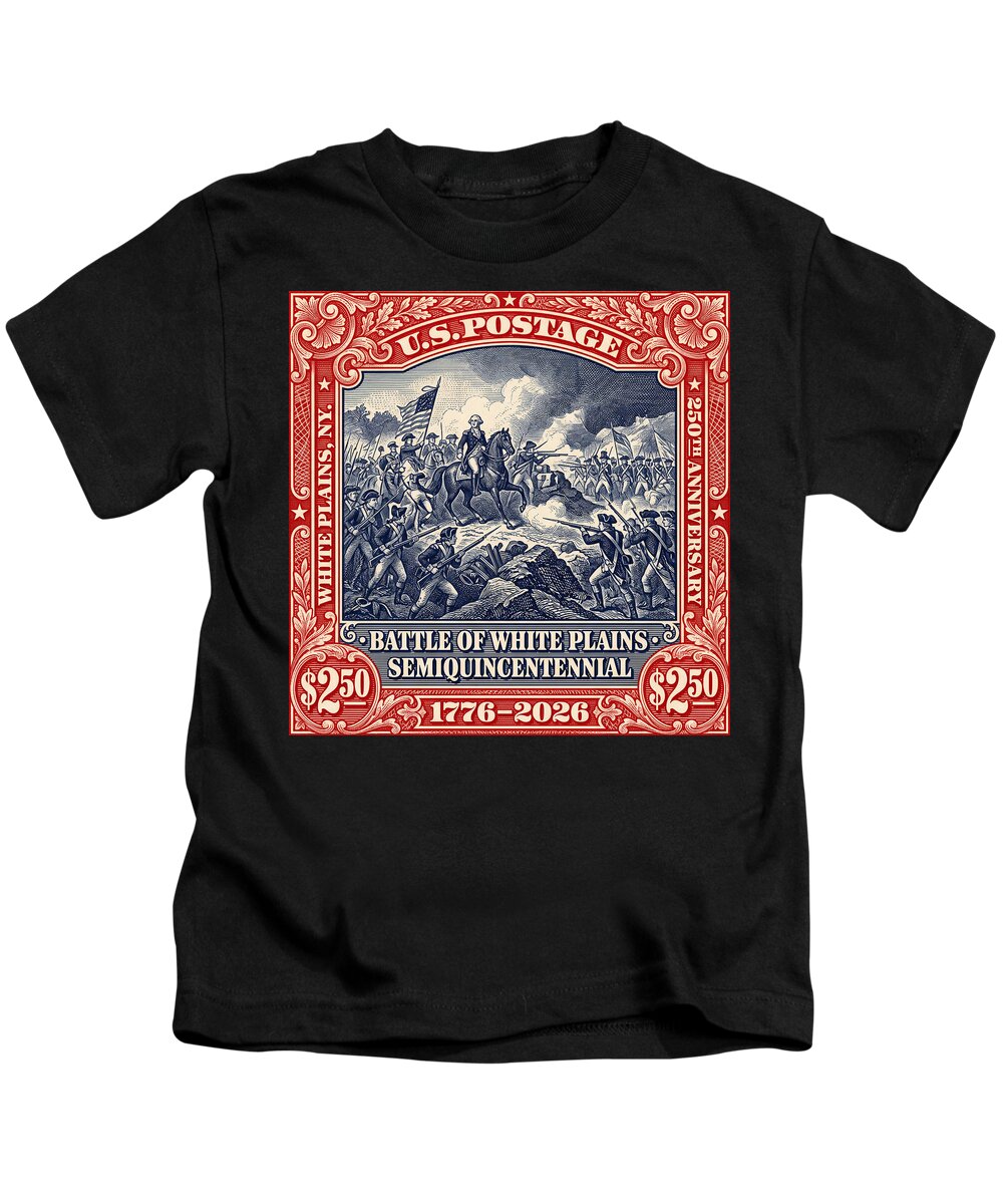 Battle of White Plains $2.50 - Kids T-Shirt
