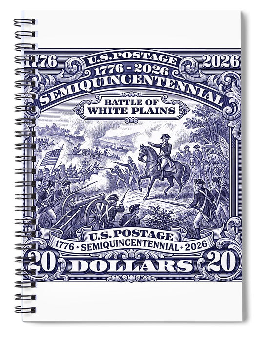 Battle of White Plains $20 - Spiral Notebook