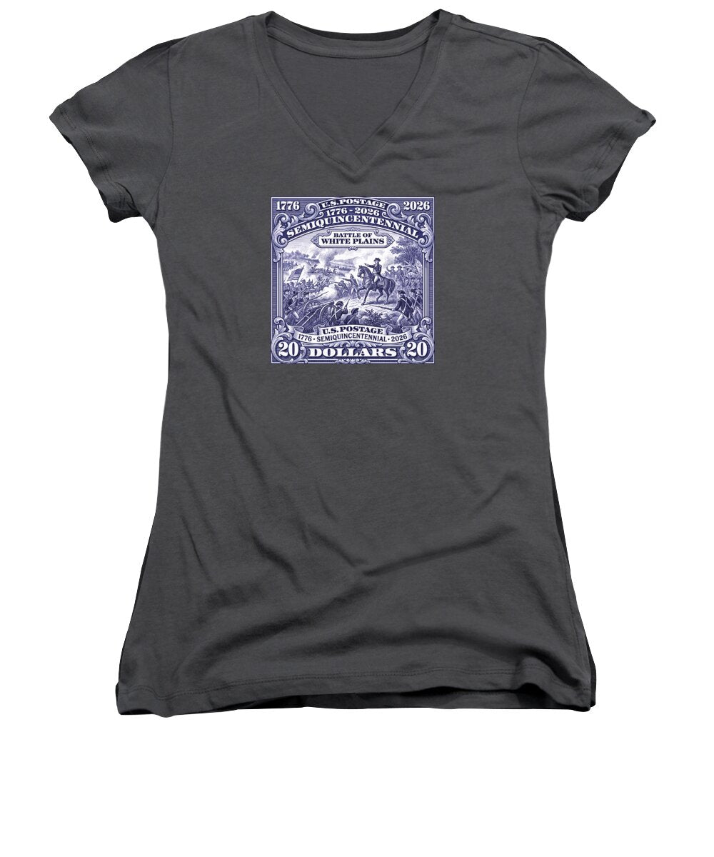 Battle of White Plains $20 - Women's V-Neck