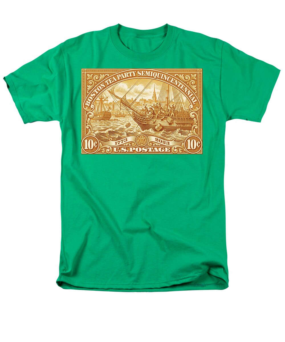 Boston Tea Party 10c - Men's T-Shirt  (Regular Fit)