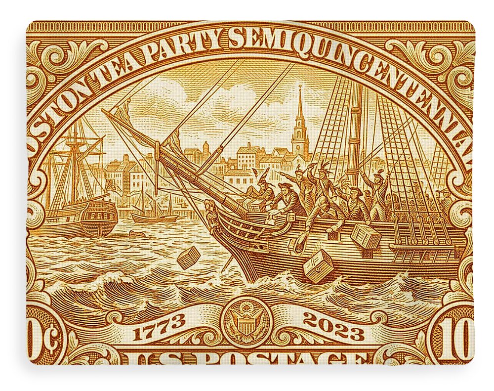 Boston Tea Party 10c - Blanket