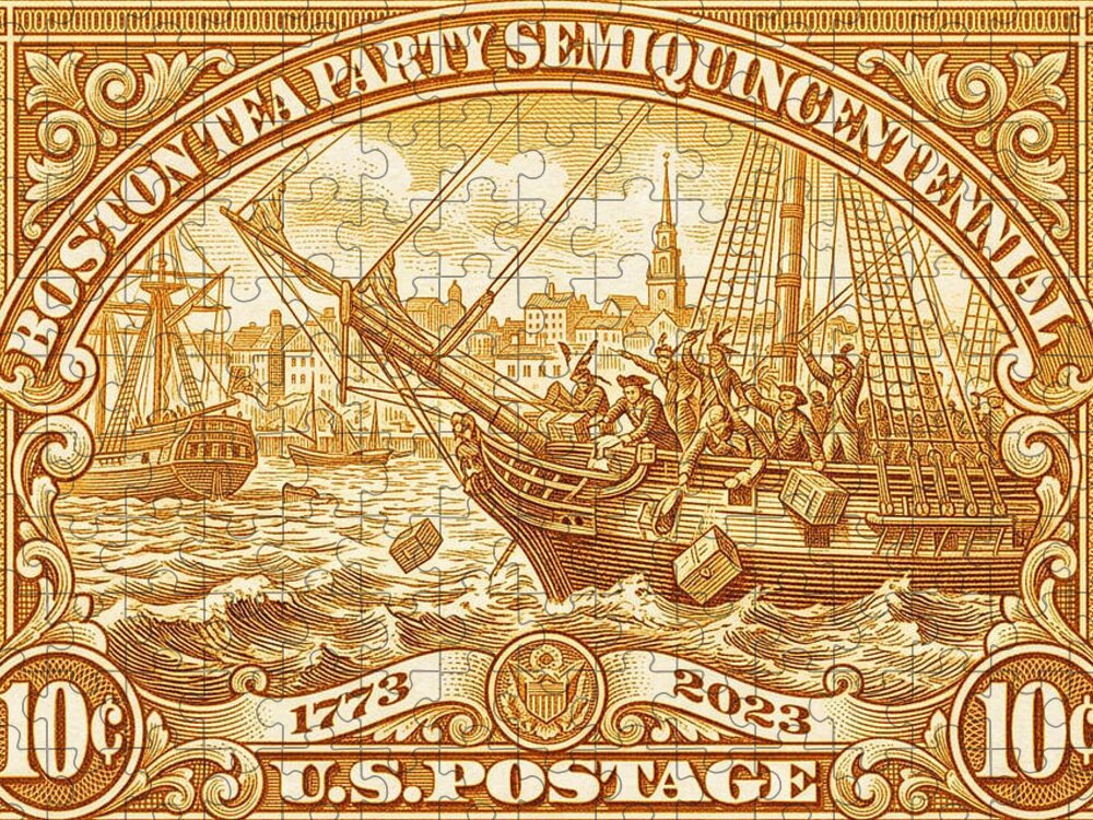 Boston Tea Party 10c - Puzzle