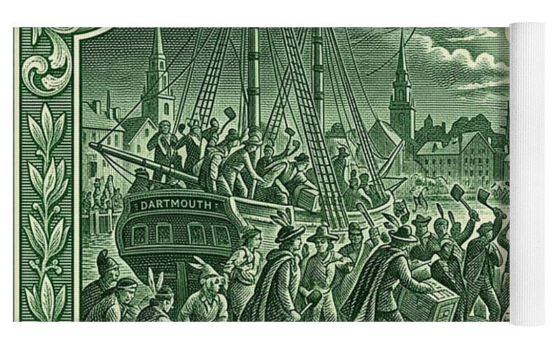 Boston Tea Party 1c - Yoga Mat
