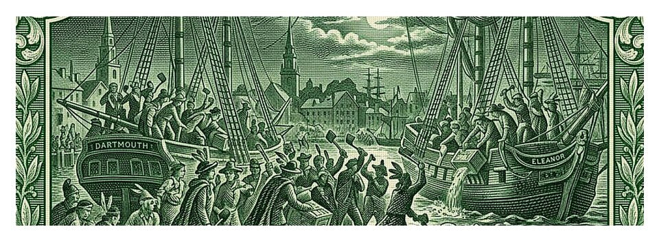 Boston Tea Party 1c - Yoga Mat