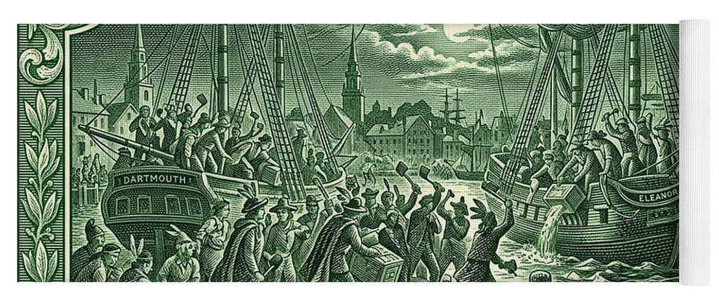Boston Tea Party 1c - Yoga Mat