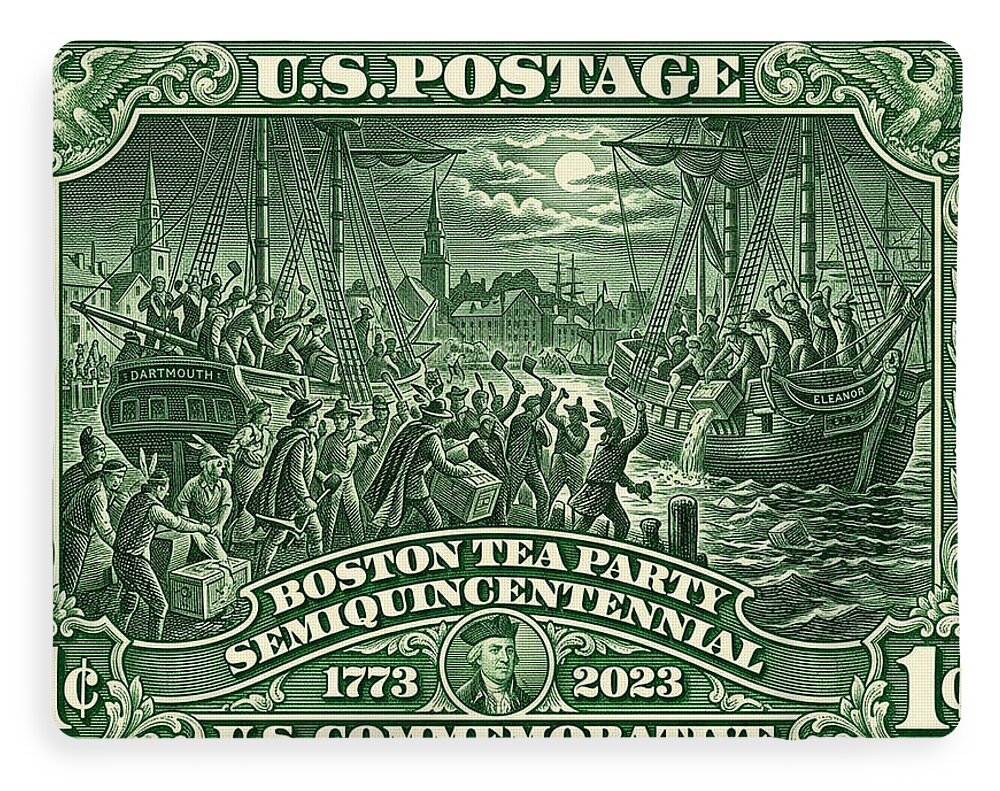 Boston Tea Party 1c - Blanket
