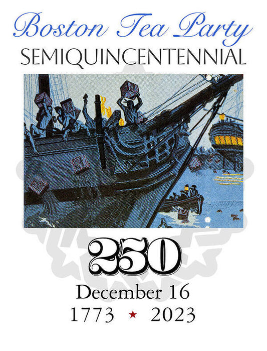 Boston Tea Party 250 - Art Print