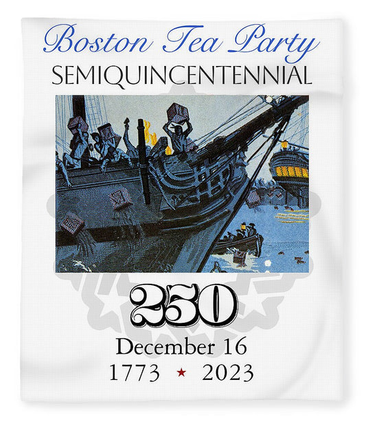 Boston Tea Party 250 - Blanket