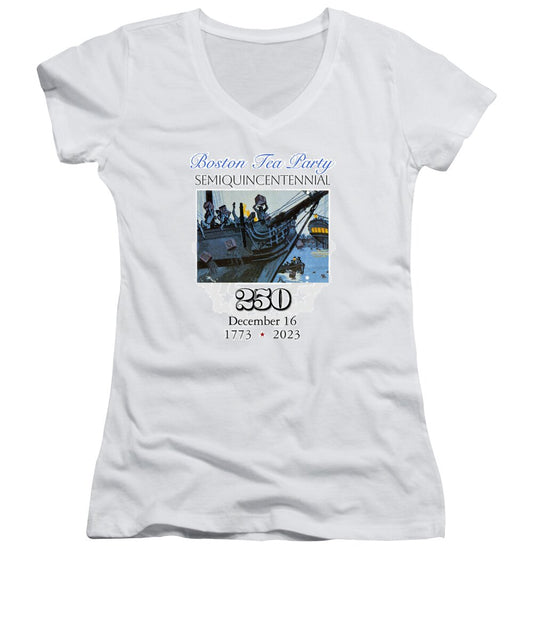 Boston Tea Party 250 - Women's V-Neck