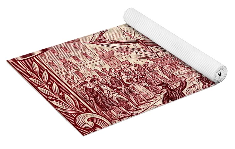 Boston Tea Party 2c - Yoga Mat